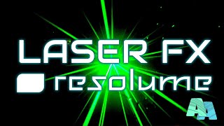 Laser Effect  Resolume Tutorial [upl. by Annaoi]