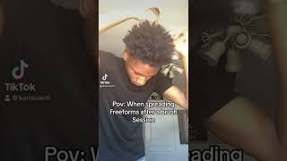 When separating Locs hair viral hairstyle goviral freeform freeform blackhair viral [upl. by Leslee]