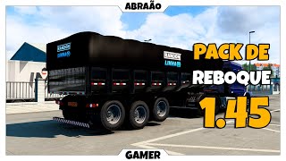 PACK DE REBOQUES BRASILEIRO PARA O EURO TRUCK SIMULATOR 2 [upl. by Abel]