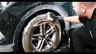 Turtle Wax Hybrid Solutions HyperFoam Wheel Cleaner amp Tyre Prep [upl. by Ayojal]