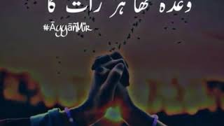 💔Wado ka kya hua💔urdu lyrics [upl. by Bailey83]