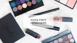 SLEEK FULL FACE amp FIRST IMPRESSIONS l COCOCHIC [upl. by Theresita803]