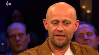 Schauspieler Jürgen Vogel und Thomas Heinze  NDR Talk Show vom 18092015 [upl. by Aelyak634]