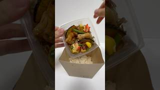 Teriyaki Chicken and Autumn Vegetables Bento shorts [upl. by Rezzani]