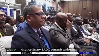 44th Ordinary SADC Summit  44th ordinary SADC summit gathering [upl. by Cahilly]