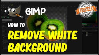 Gimp How To Remove White Background [upl. by Doomham]