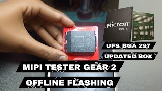 MIPI TESTER GEAR 2 REVIEW OFFLINE AND ONLINE FLASH [upl. by Redmond381]