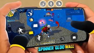 SPINNER GlOOWALL TUTORIAL HANDCAM POCO F4 GT📲 SETTINGS⚙️ HUD  SENSI  DPI FREE FIRE HIGHLIGHTS😍 [upl. by Jehiah]