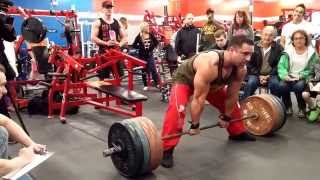 GREG DOUCETTE IFBB PRO GUINESS WORLD RECORD HEAVIEST SUMO DEADLIFT IN ONE MINUTE [upl. by Enecnarf]