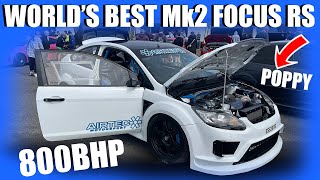 700BHP Mk2 Ford Focus RS from Airtec  Poppy Returns [upl. by Eillah30]