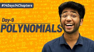 Day 9 Polynomials  Chapter Revision With Most Expected Questions  Shobhit Nirwan [upl. by Brigg]