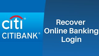 Retrieve User ID of CitiBank Online  citicom Online Banking Login [upl. by Rainwater]