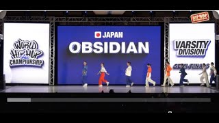 Obsidian  Japan  Varsity Division  2024 World Hip Hop Dance Championship Semifinals [upl. by Spatola]