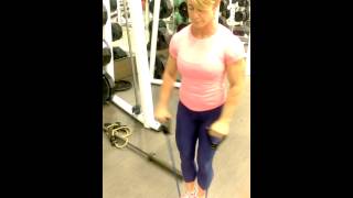 IFBB Pro Donna Jones Big Crazy shoulder workout [upl. by Victoir97]