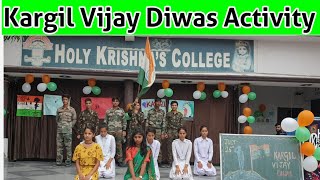 Kargil Vijay Diwas Activity ll Kargil Vijay Diwas Act ll Heart touching Act by HKC students [upl. by Alel]