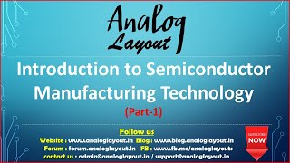 Introduction to Semiconductor Manufacturing Technology Part1 [upl. by Enohpesrep175]