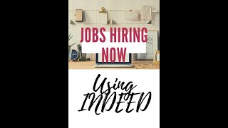 HOW TO USE INDEED WHEN LOOKING FOR WORK FROM HOME JOBS [upl. by Pang475]