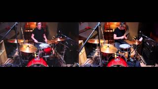 POLIÇA  Lay Your Cards Out  James Chester  Drum Cover Two Layers [upl. by Brod]