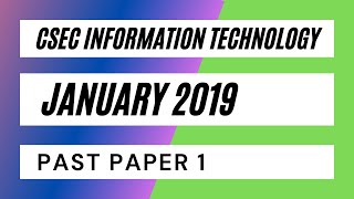 CXCCSEC Chemistry paper 1 June 2020 Simple and easy explanations [upl. by Lebar]