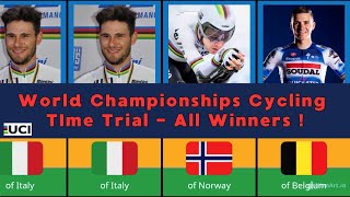 2024 UCI Road World Championships  Time Trial  ALL Past Winners  🚴 [upl. by Euqininod370]