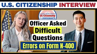 US Citizenship Interview 2024 USCIS Citizenship Questions amp Answers Practice  N400 Naturalization [upl. by Nemzzaj]