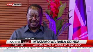 Mtazamo wa Raila Odinga  FULL INTERVIEW [upl. by Animsay]