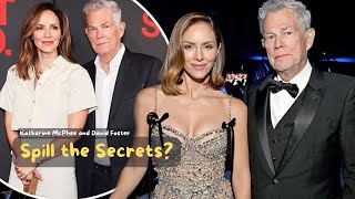 Katharine McPhee and David Foster Spill the Secrets to Aging and Marriage Happiness [upl. by Nosnar]