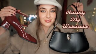 ASMR ich bewerte meinen Kleiderschrank 😍 Favoriten Rating my Wardrobe Whisper Rambling  Deutsch [upl. by Brogle]