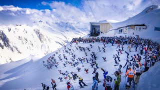 DER WEISSE RAUSCH 2023  NEUE PERSPEKTIVE auf Wunsch mit Blick nach Hinten ins Feld  Extreme Ski [upl. by Ytram]