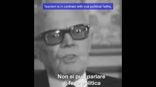 quotIl fascismo va combattuto semprequot  Sandro Pertini [upl. by Ardme]