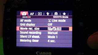 slow motion on 5D mark 3 tutorial [upl. by Mourant22]