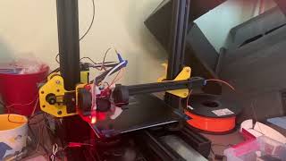 ender 3 1000mms 40k accel speedtest [upl. by Ahsirat]