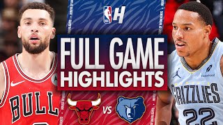 Chicago Bulls vs Memphis Grizzlies  Full Game Highlights  October 28 202425 NBA Season [upl. by Ycnahc]