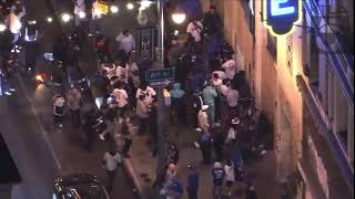 Dodgers Fans LOOT Their Own City Following 2024 World Series Win [upl. by Ahsilav]