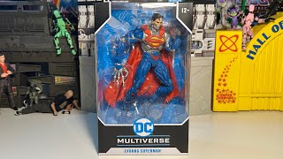 DC Multiverse Cyborg Superman [upl. by Nillok]