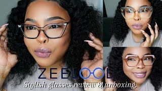 Stylish Glasses Haul Review Ft ZEELOOL OPTICAL [upl. by Fairfax658]