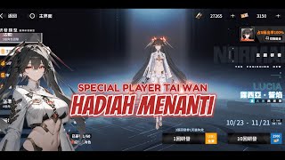 HADIAH MENANTI BUAT PLAYER PGR TAI WAN HARI INI  PUNISHING GRAY RAVEN [upl. by Drusilla]