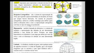 Representações cartográficas I [upl. by Aliac257]