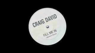 Craig David  Fill Me In JRynecki Remix  Free Download [upl. by Lauryn]