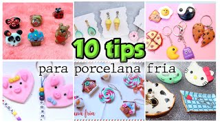 ✨10 TIPS PARA PORCELANA FRIA😻 ideal principiantes✨ [upl. by Roseanne]