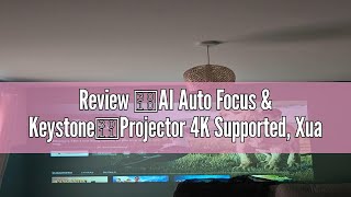 Review XuanPad Projector 4K Supported XuanPad WiFi6 Bluetooth Projector 26000L N [upl. by Aphrodite]