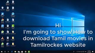 How to download Tamil movies in Tamilrockers website [upl. by Acinahs]