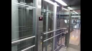 Tepper hydraulic glass elevator at Cologne  Bonn airport [upl. by Deragon355]