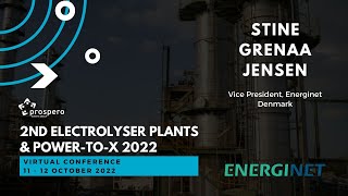 Stine Grenaa Jensen Energinet  2nd Electrolyser Plants amp PowertoX 2022 [upl. by Nodnerb419]