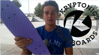 Kryptonics Torpedo Penny Board Review [upl. by Neyugn]