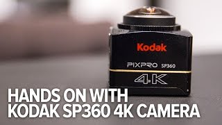 Kodak PIXPROs New 4K Camera Captures 360 Video For the Price of a GoPro [upl. by Maril]