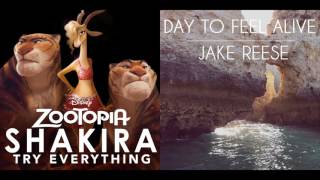 Try Everything to Feel Alive  Shakira amp Jake Reese Mashup [upl. by Eilojne]