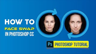 How to face swap in Photoshop CC  AutoBlend Layers Tutorial  Short Technique [upl. by Lewis]