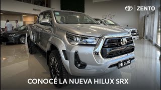 Conocé la nueva Toyota Hilux SRX Wide Tread 2024 [upl. by Ahsienroc961]