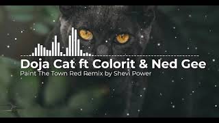 Doja Cat  Paint The Town Red Remix ft Colorit amp Ned Gee by Shevi Power [upl. by Imotas]